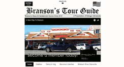 Desktop Screenshot of bransonstourguide.com
